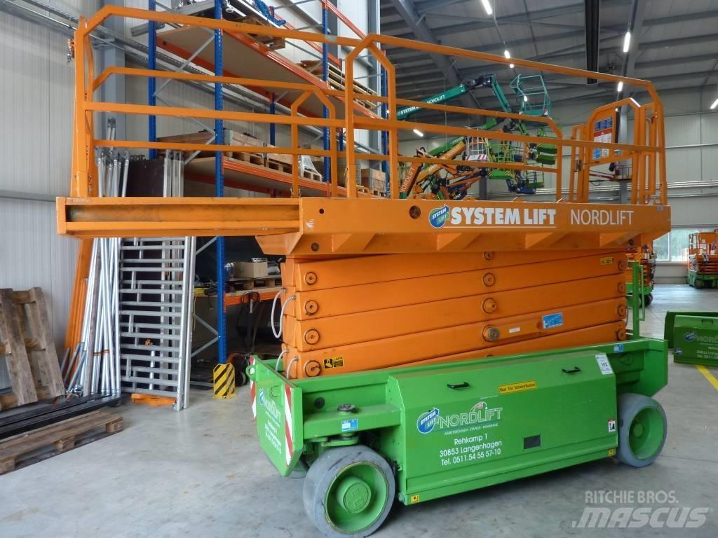 HAB S 152 10 E2WD Scissor Lifts
