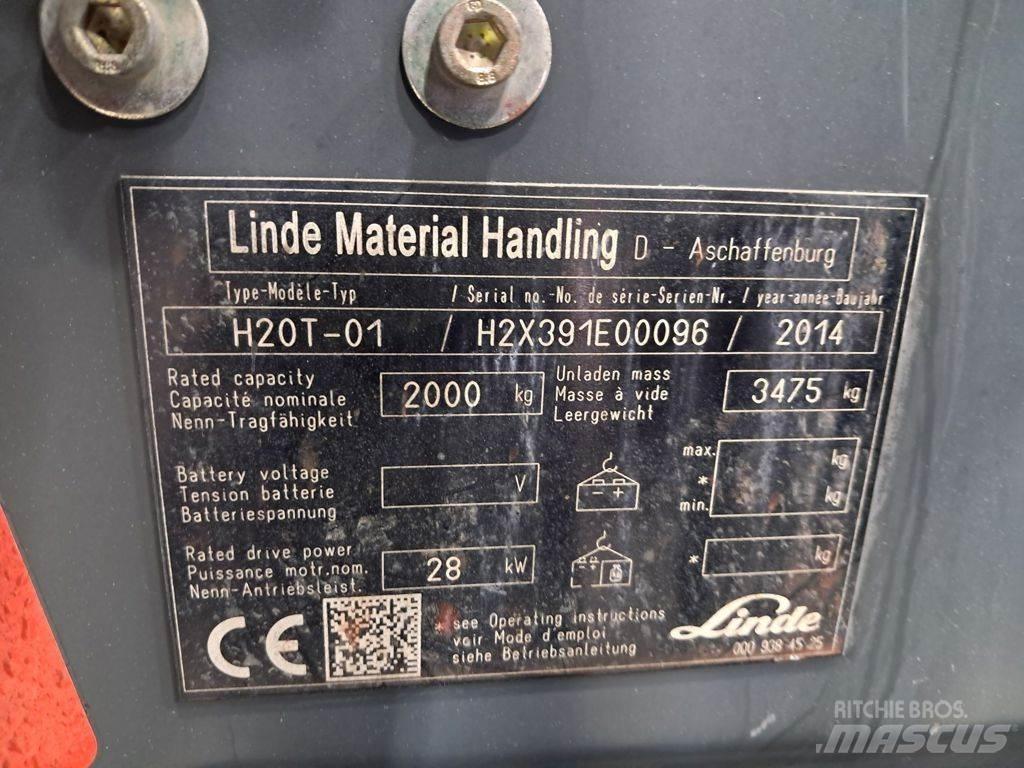 Linde H20T-01 LPG trucks