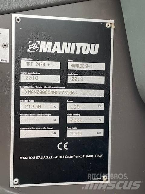 Manitou MRT2470 Telescopic Handlers