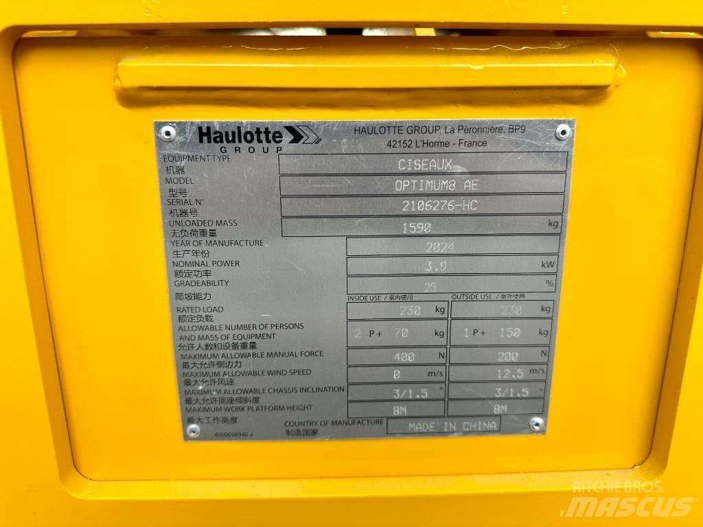 Haulotte OPTIMUM 8 Scissor Lifts