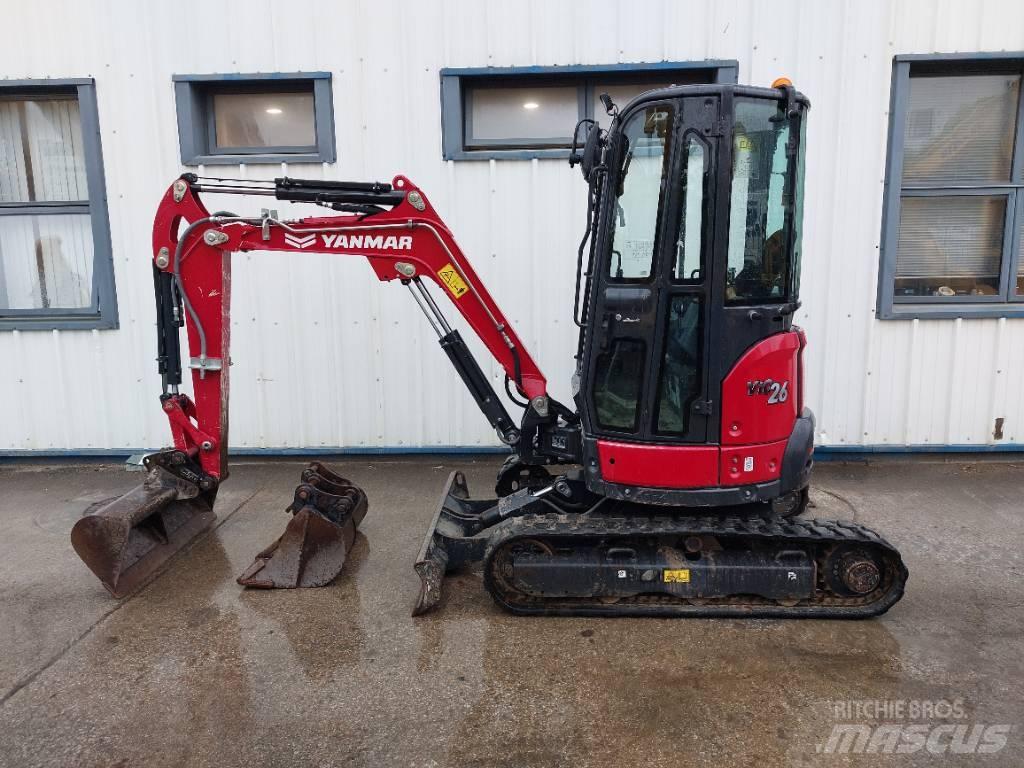 Yanmar Vio 26-6 Mini Excavators <7t (Mini Diggers)