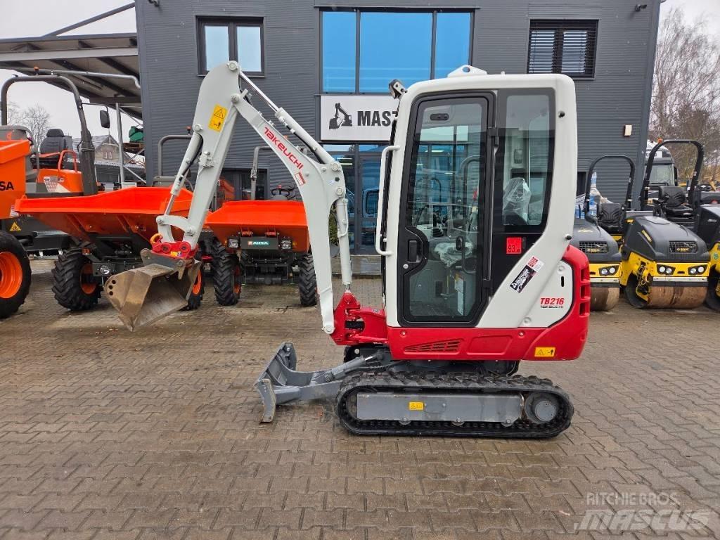 Takeuchi TB 216 Mini Excavators <7t (Mini Diggers)