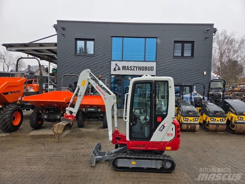Takeuchi TB 216 Mini Excavators <7t (Mini Diggers)