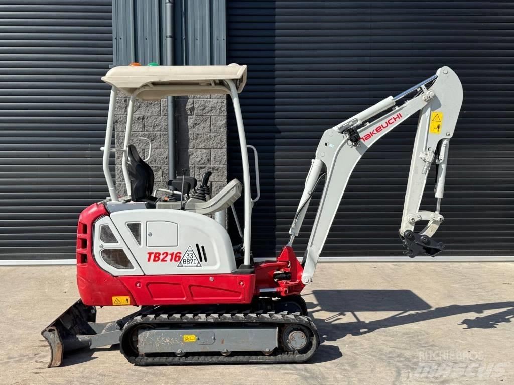 Takeuchi TB 216 Mini Excavators <7t (Mini Diggers)