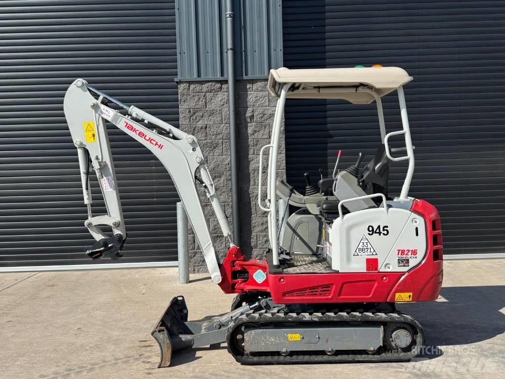 Takeuchi TB 216 Mini Excavators <7t (Mini Diggers)