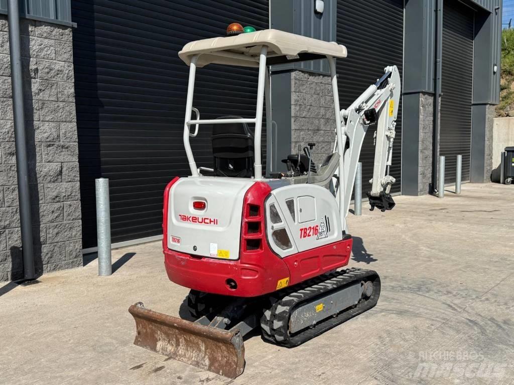Takeuchi TB 216 Mini Excavators <7t (Mini Diggers)