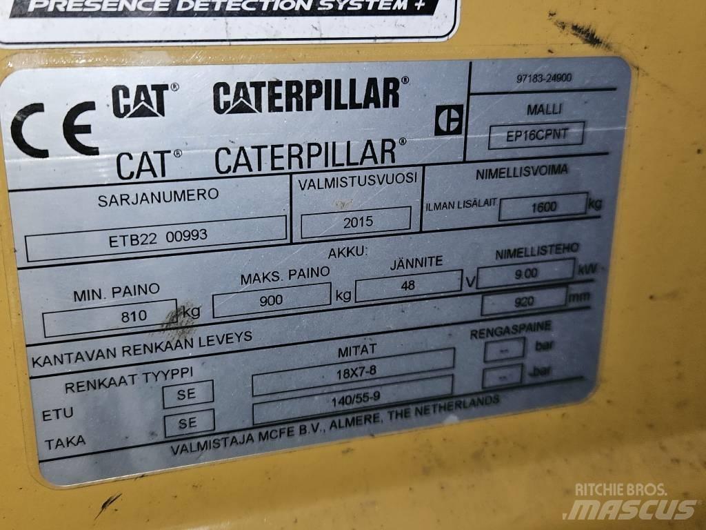 CAT EP16CPNT Electric Forklifts
