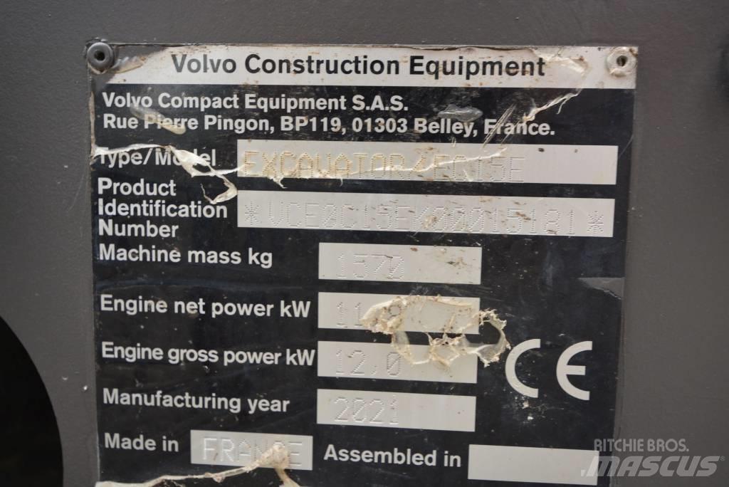 Volvo EC 15 E Mini Excavators <7t (Mini Diggers)