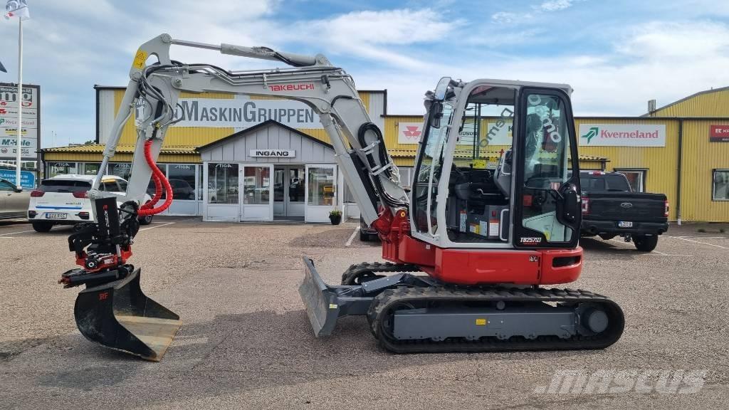 Takeuchi TB 257 FR Mini Excavators <7t (Mini Diggers)