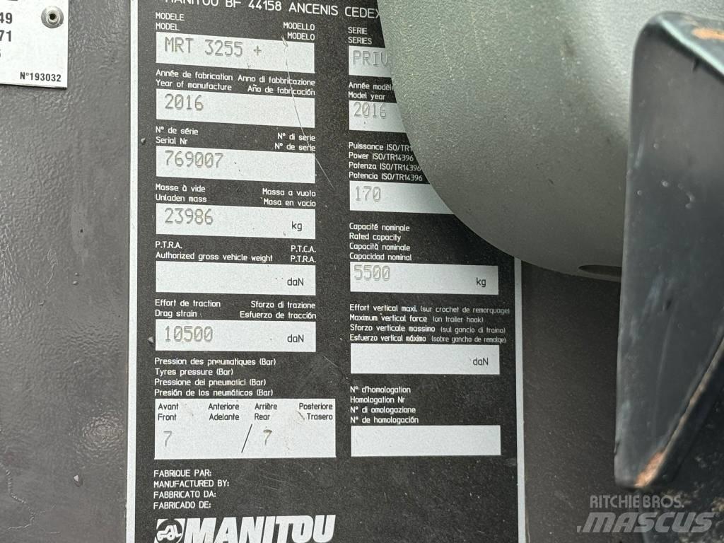 Manitou MRT 3255 Telescopic Handlers