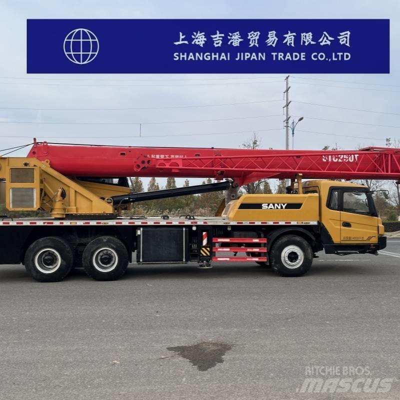 Sany STC 250 T Mobile and all terrain cranes