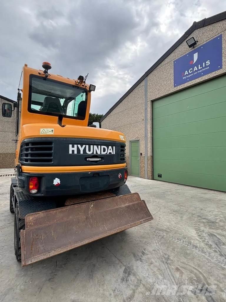Hyundai R55W-9A Wheeled Excavators