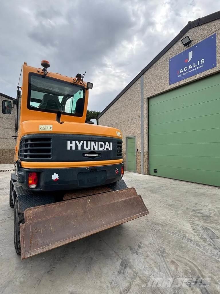 Hyundai R55W-9A Wheeled Excavators