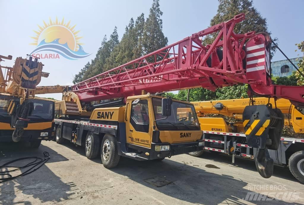 Sany STC 750 Mobile and all terrain cranes