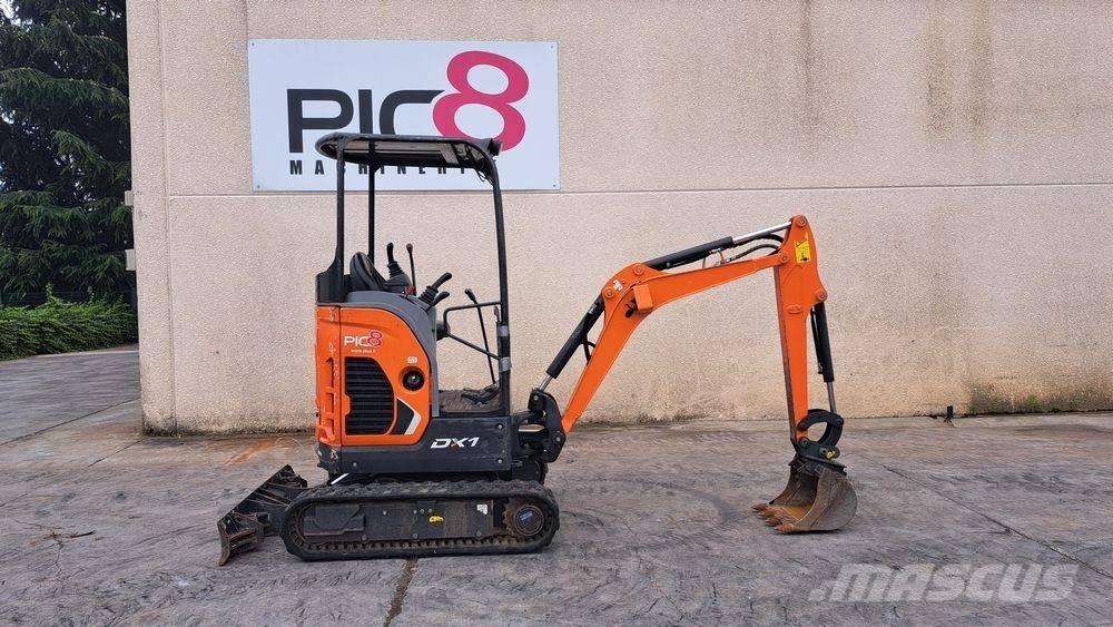 Doosan DX 17 Mini Excavators <7t (Mini Diggers)