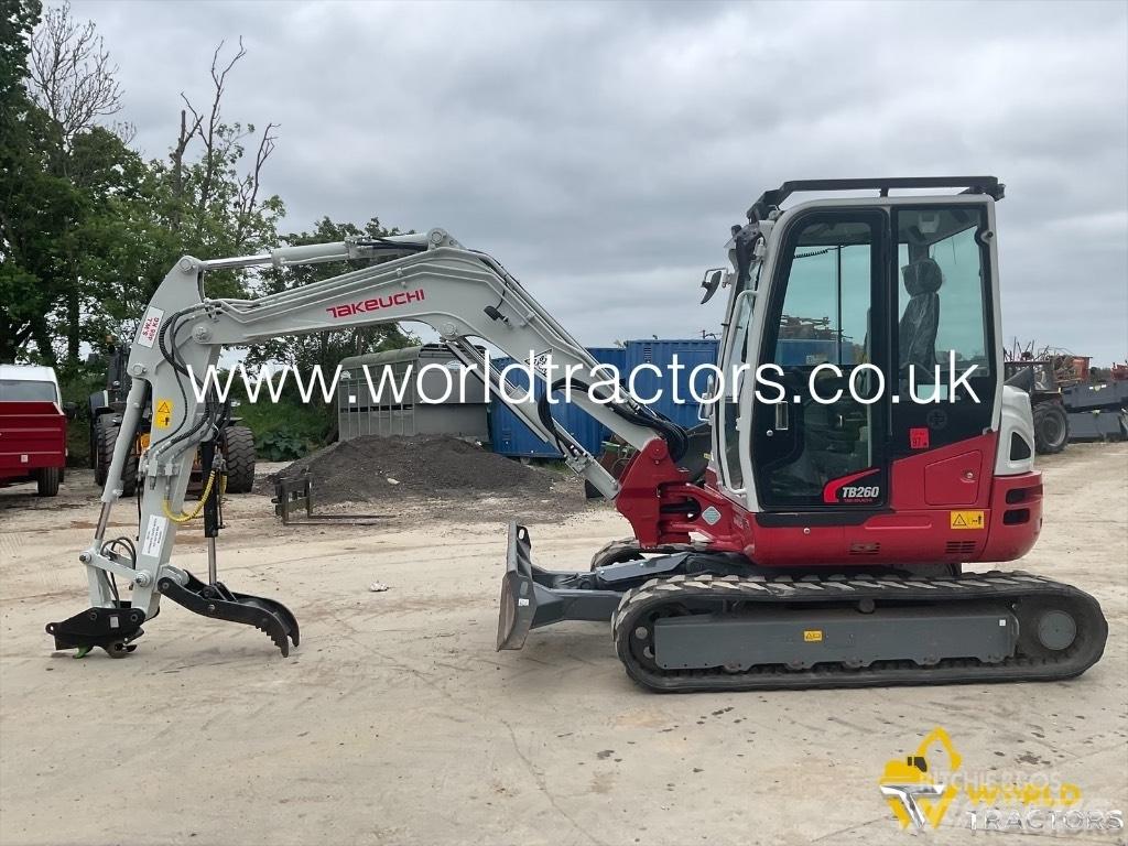 Takeuchi TB 260 Mini Excavators <7t (Mini Diggers)