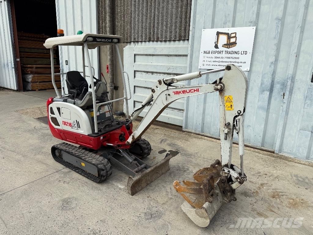 Takeuchi TB 216 Mini Excavators <7t (Mini Diggers)