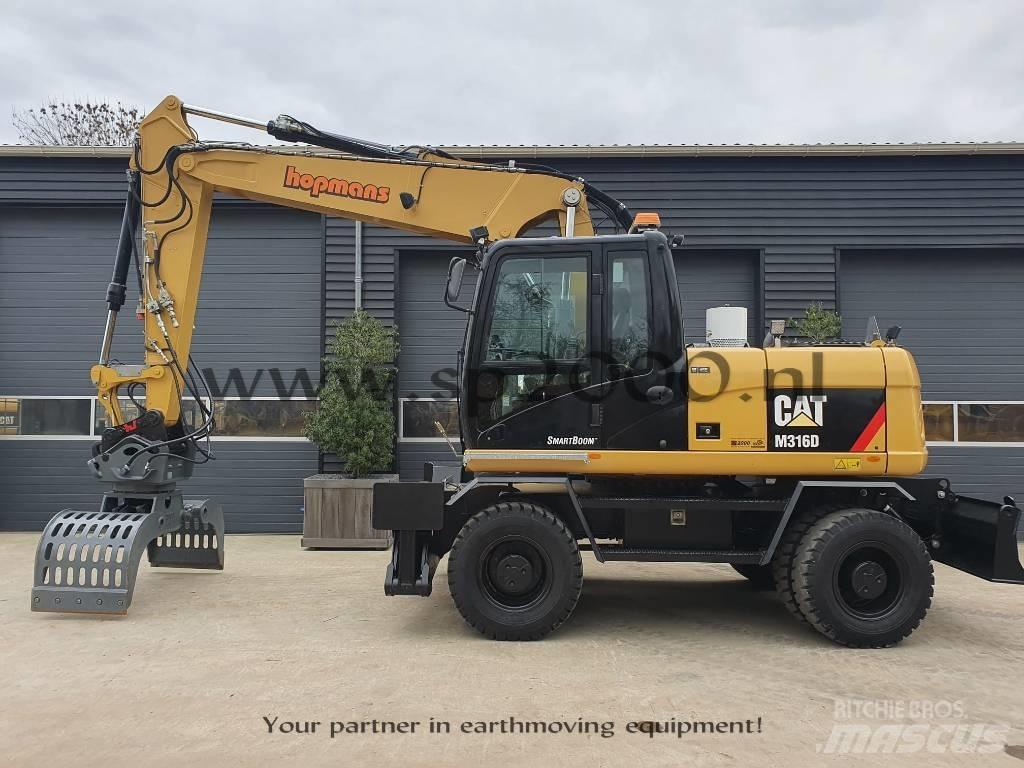 CAT M316D Wheeled Excavators