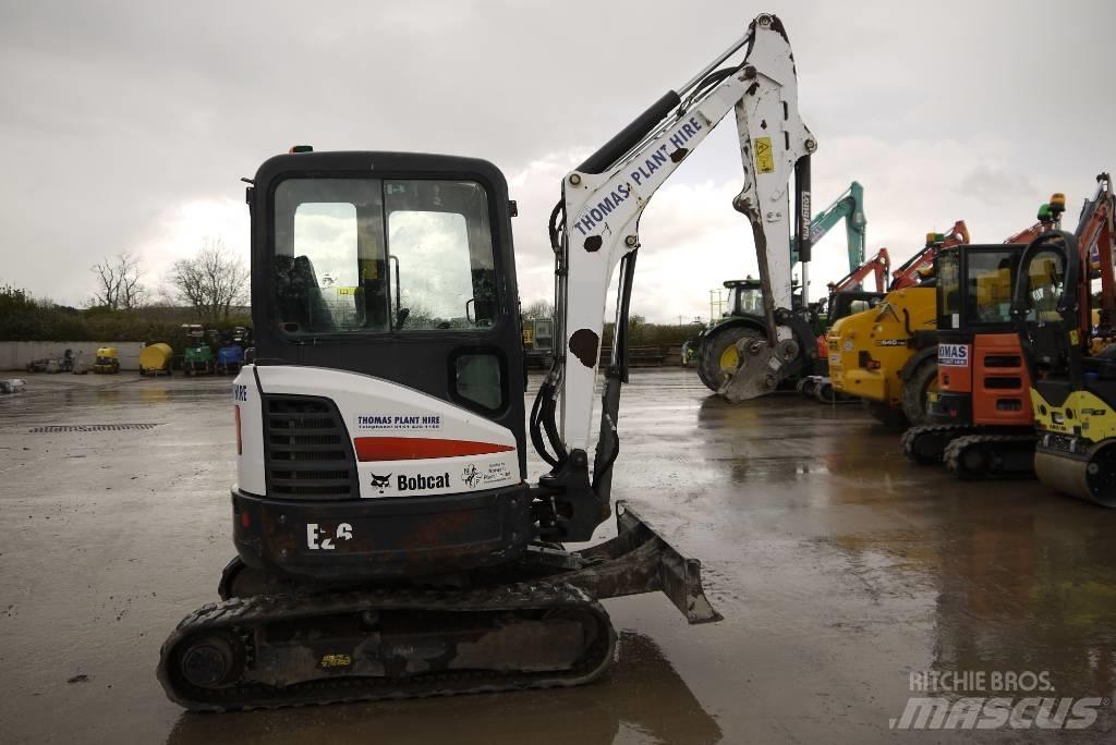 Bobcat E 26 Mini Excavators <7t (Mini Diggers)