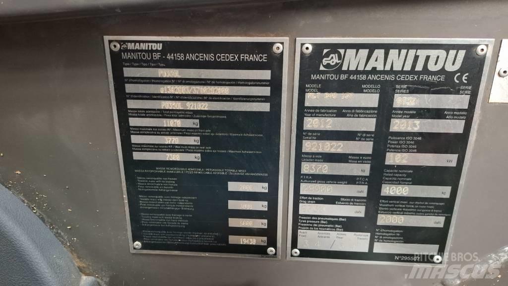 Manitou MLT 840-137 Telescopic Handlers