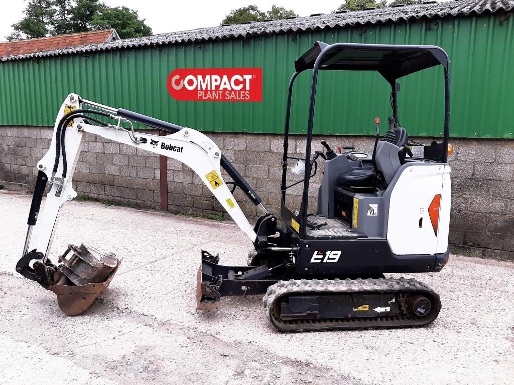 Bobcat E 19 Mini Excavators <7t (Mini Diggers)