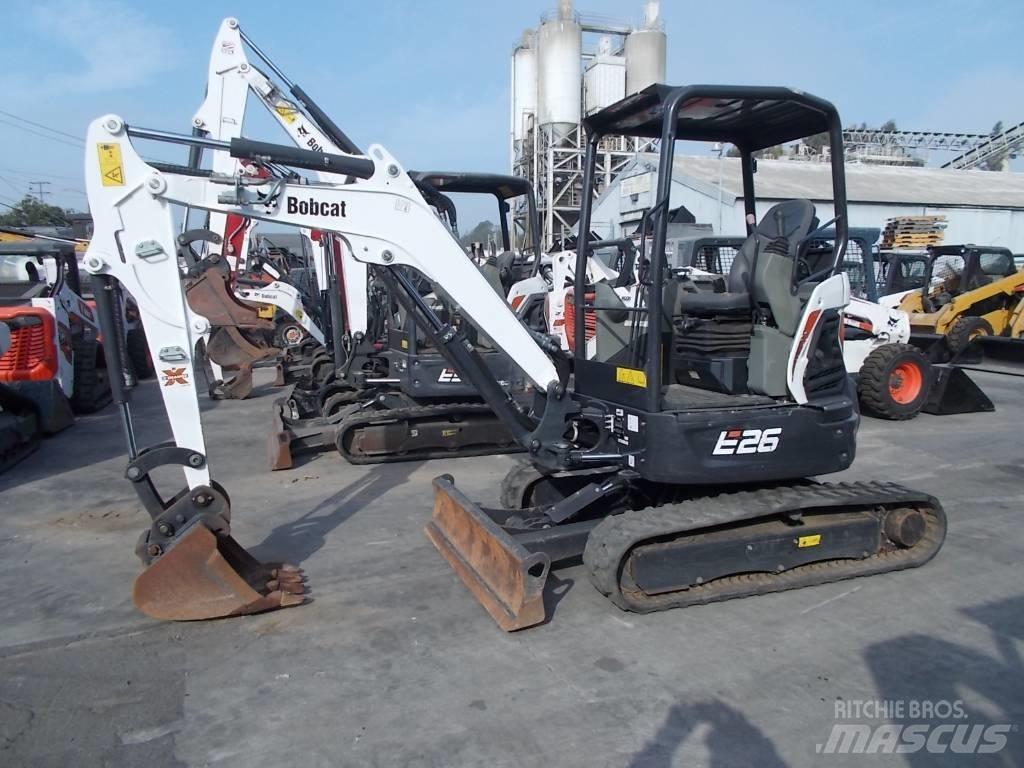 Bobcat E26GM Mini Excavators <7t (Mini Diggers)