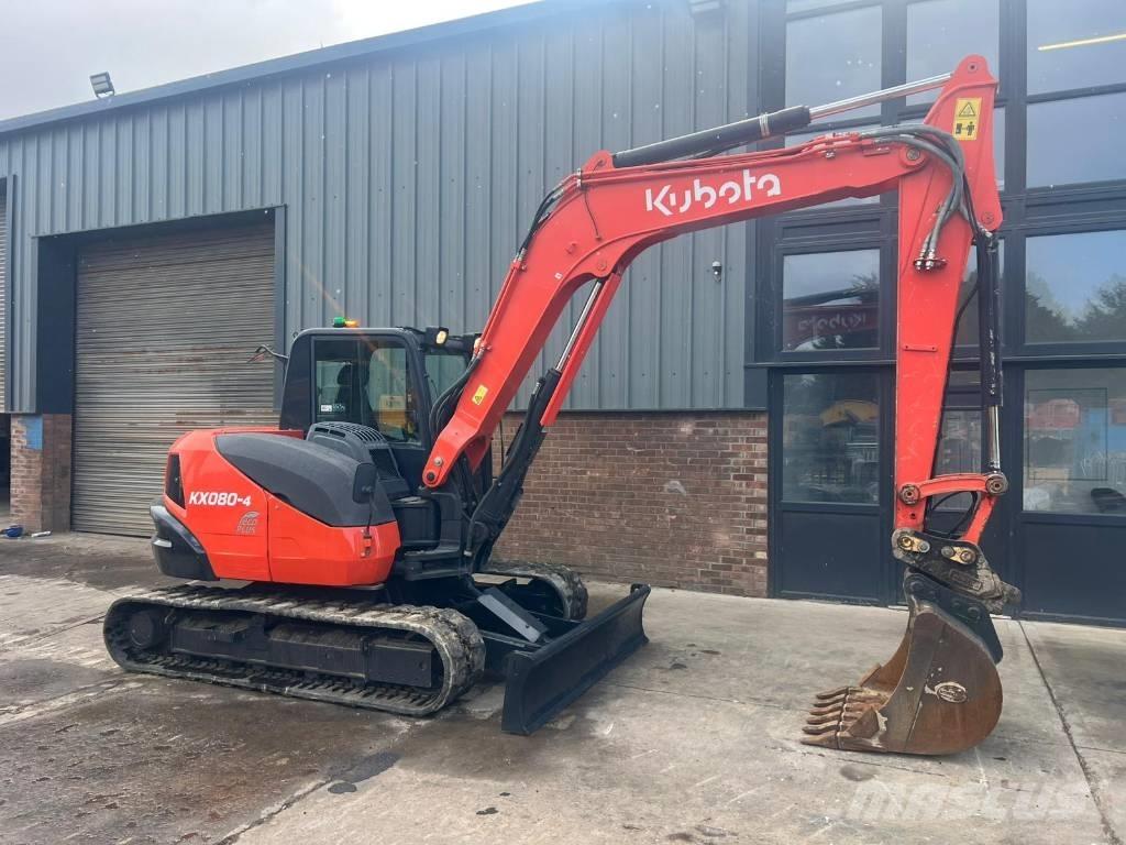 Kubota KX 080-4 Mini Excavators <7t (Mini Diggers)
