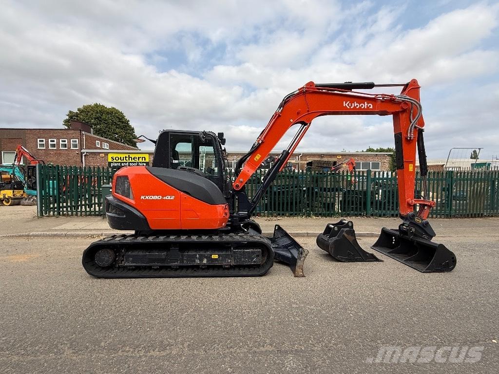 Kubota KX 080-4 Mini excavators  7t - 12t