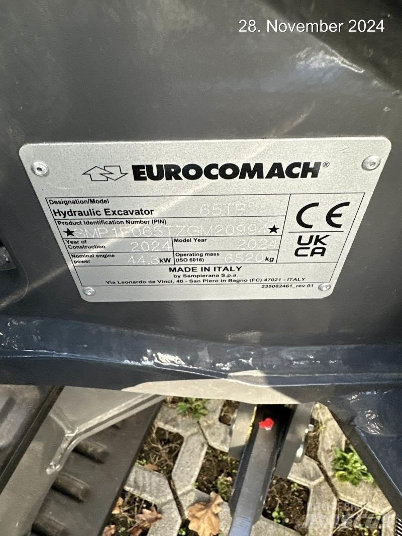Eurocomach 65TR Mini Excavators <7t (Mini Diggers)