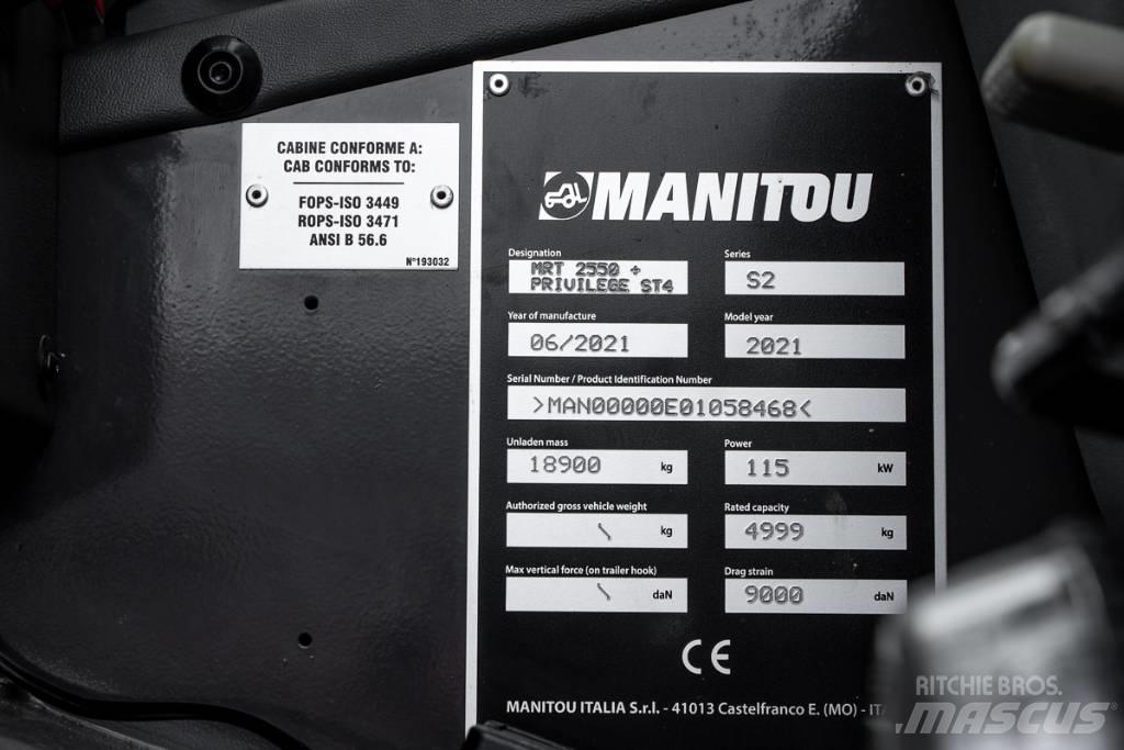 Manitou MRT 2550+ Telescopic Handlers