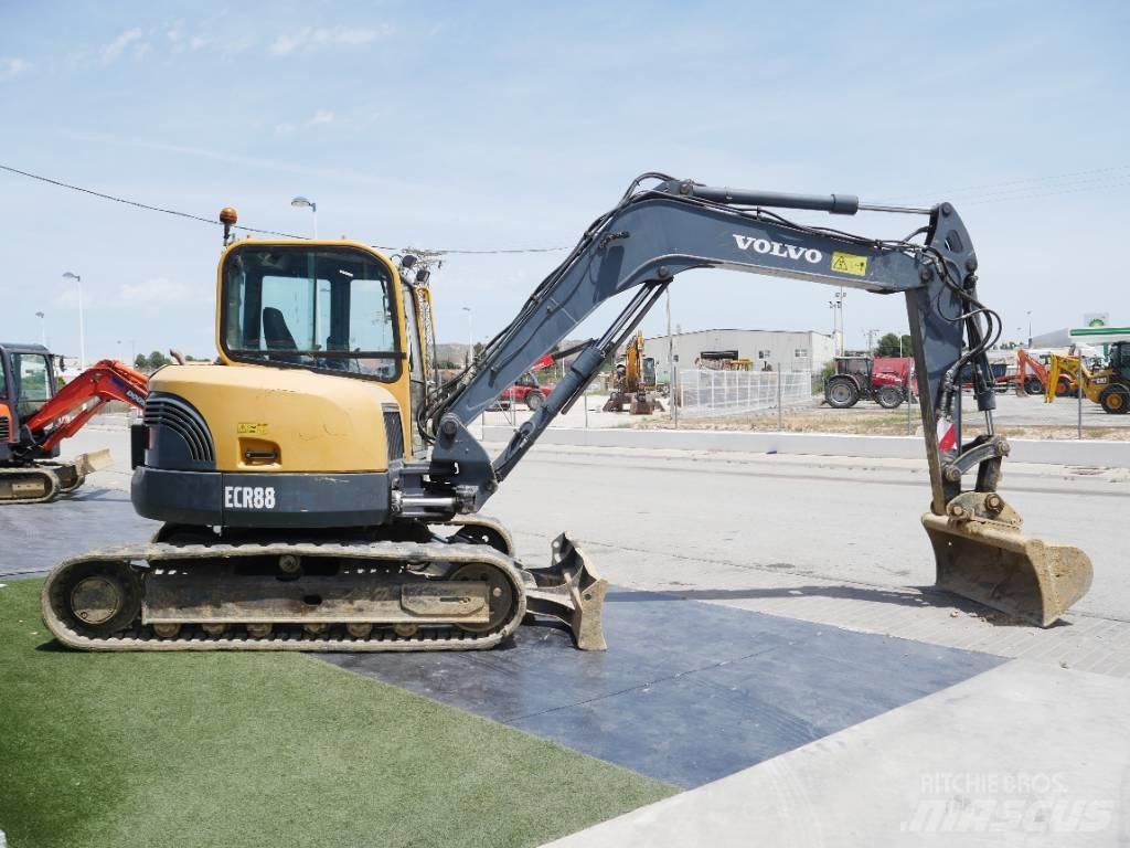 Volvo ECR 88 Mini excavators  7t - 12t