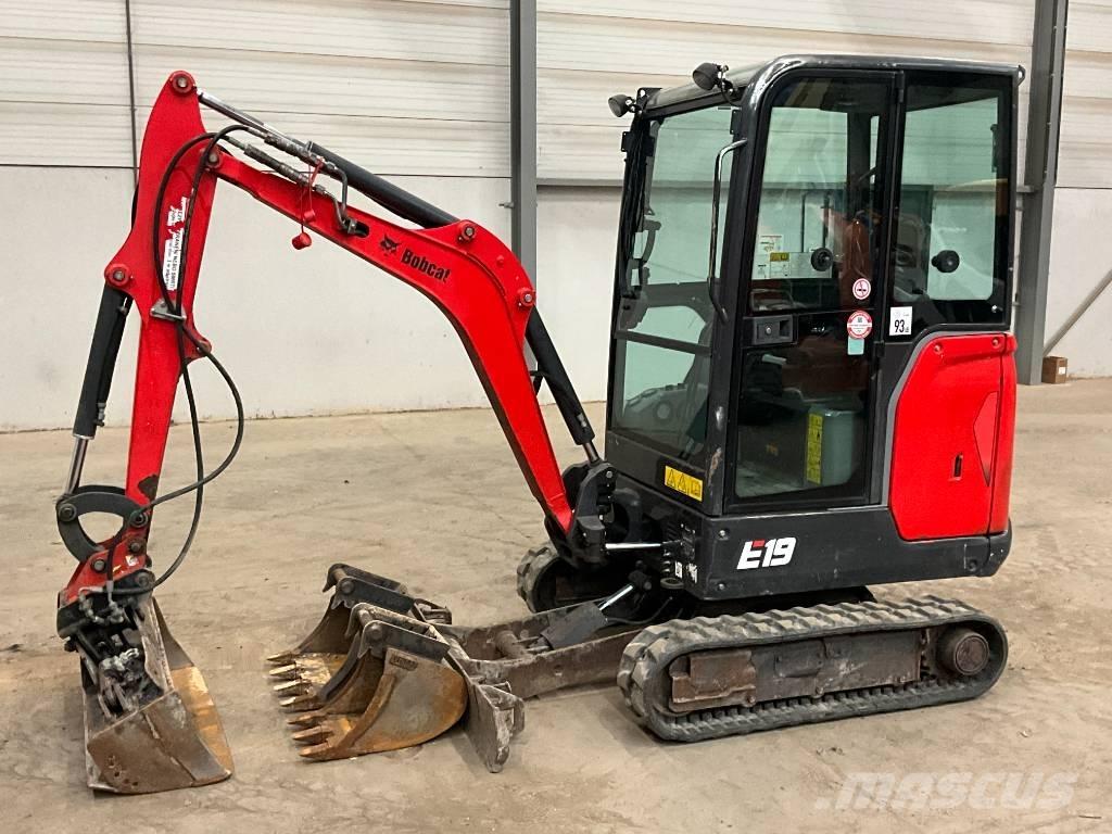 Bobcat E 19 Mini Excavators <7t (Mini Diggers)