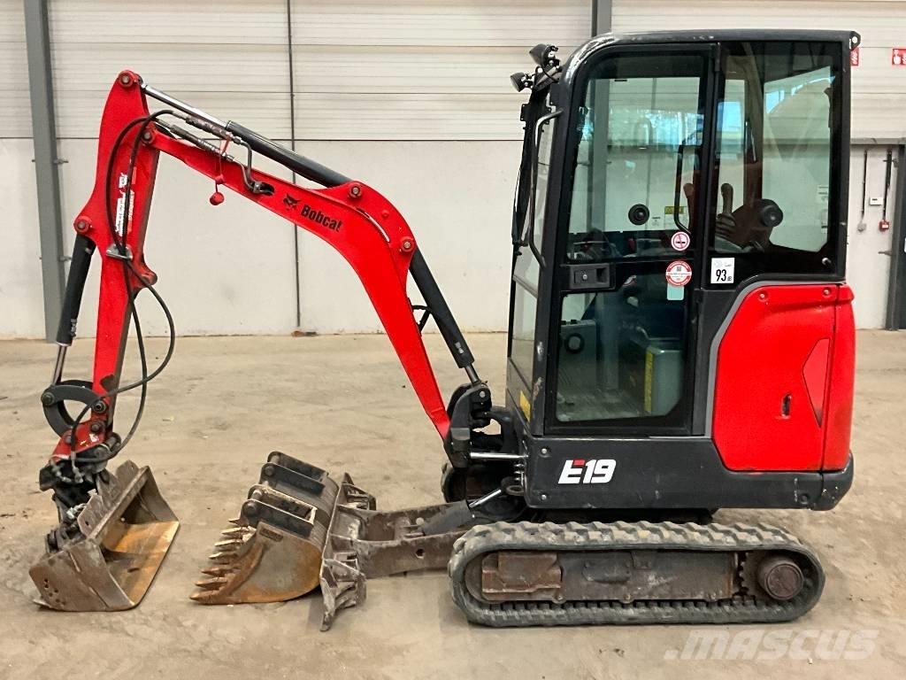 Bobcat E 19 Mini Excavators <7t (Mini Diggers)