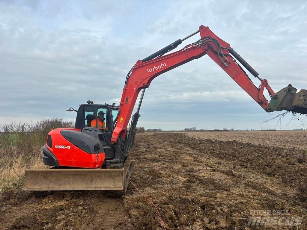 Kubota KX 80-4 Mini excavators  7t - 12t