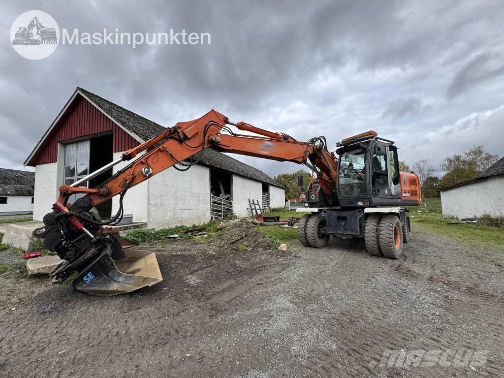 Hitachi ZX 140 W-3 Wheeled Excavators