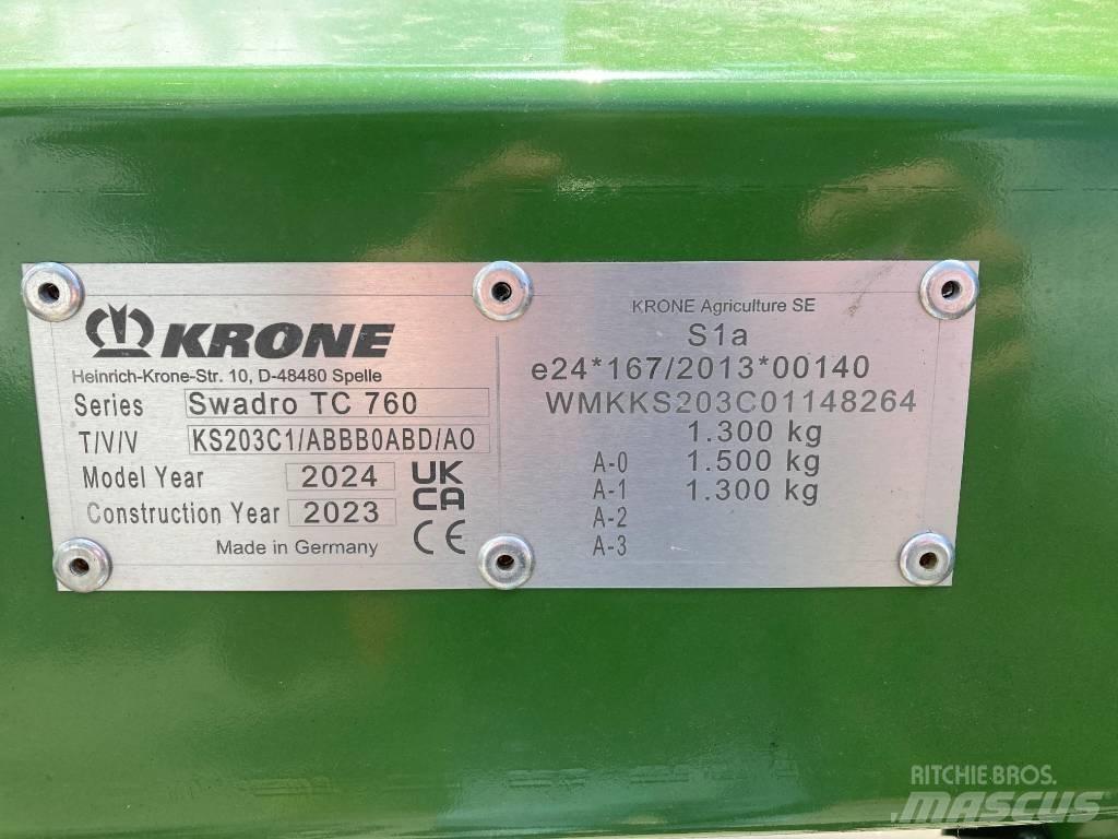 Krone Swadro TC 760 Swathers \ Windrowers