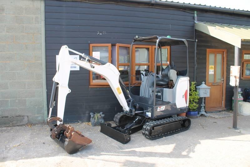 Bobcat E 19 Mini Excavators <7t (Mini Diggers)