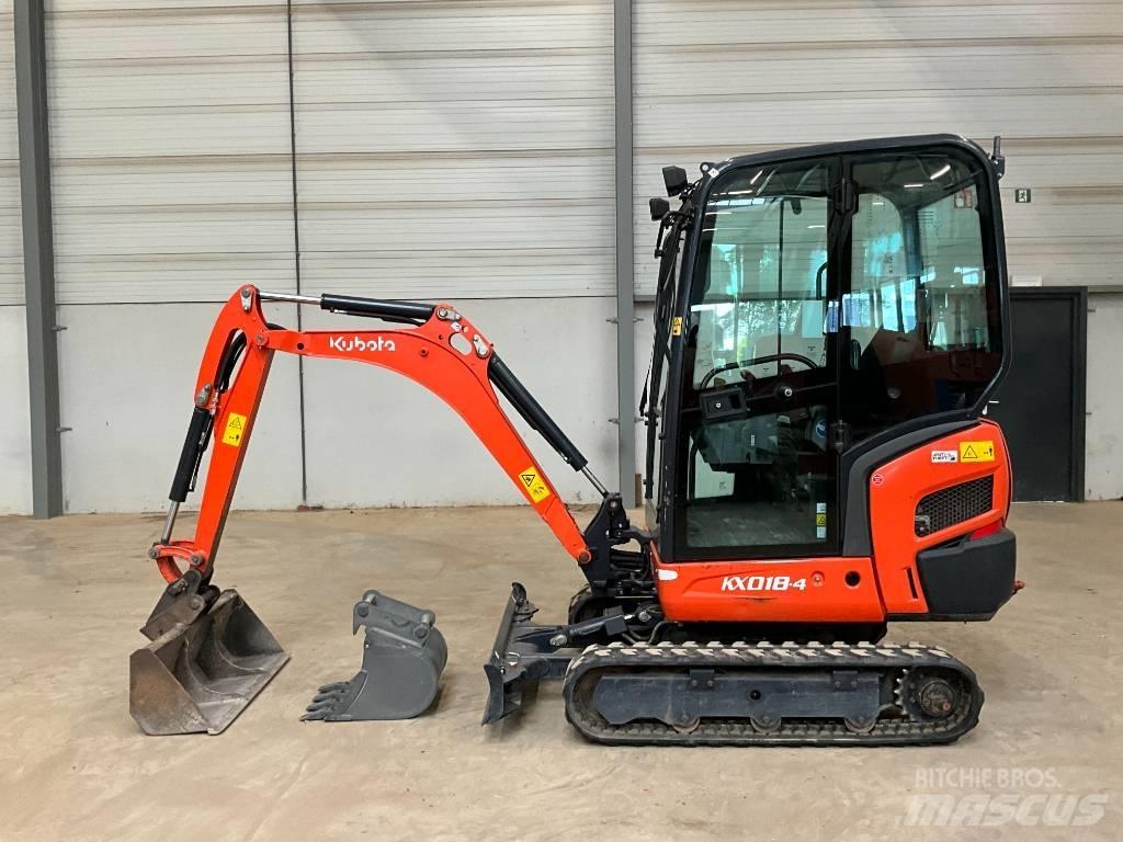 Kubota KX 018-4 Mini Excavators <7t (Mini Diggers)