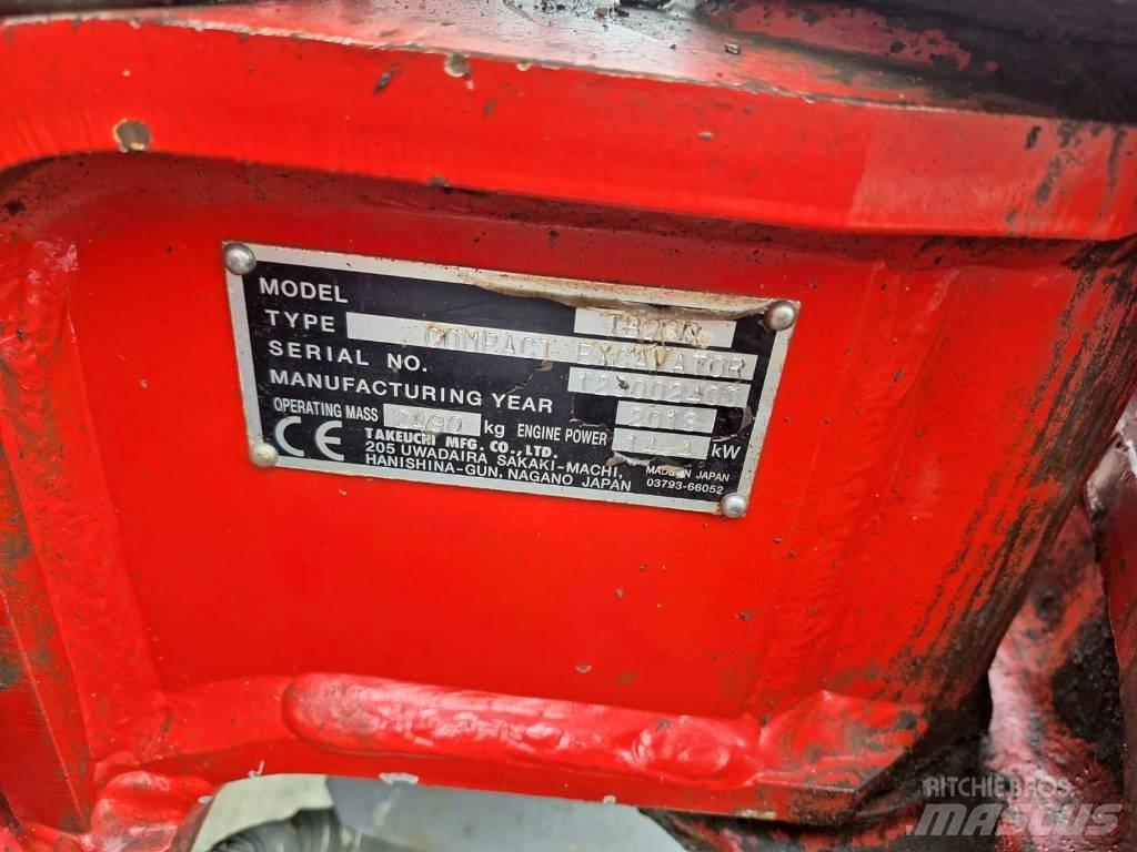 Takeuchi TB23R Mini Excavators <7t (Mini Diggers)