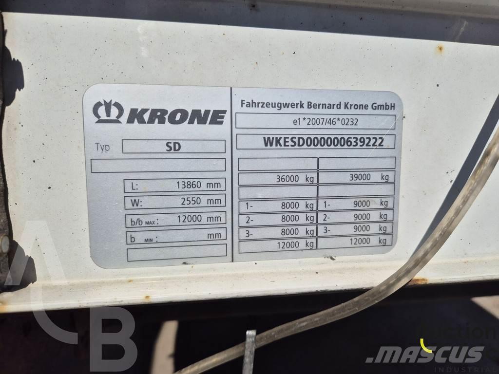 Krone SD Curtain  trailers