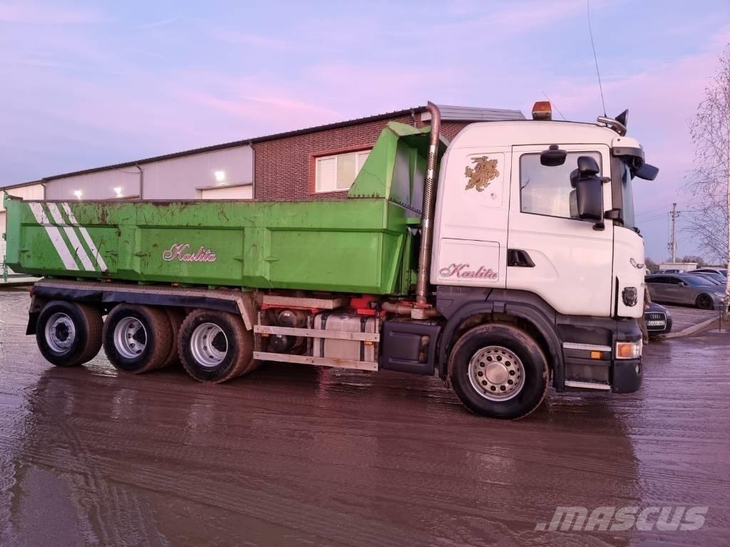 Scania R480 8x4 Skip loader trucks