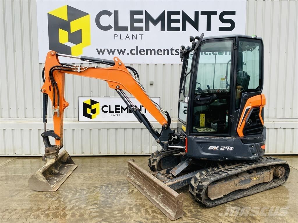 Doosan DX27Z Mini Excavators <7t (Mini Diggers)