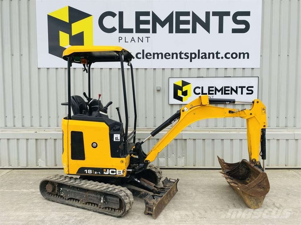JCB 18Z-1 Mini Excavators <7t (Mini Diggers)