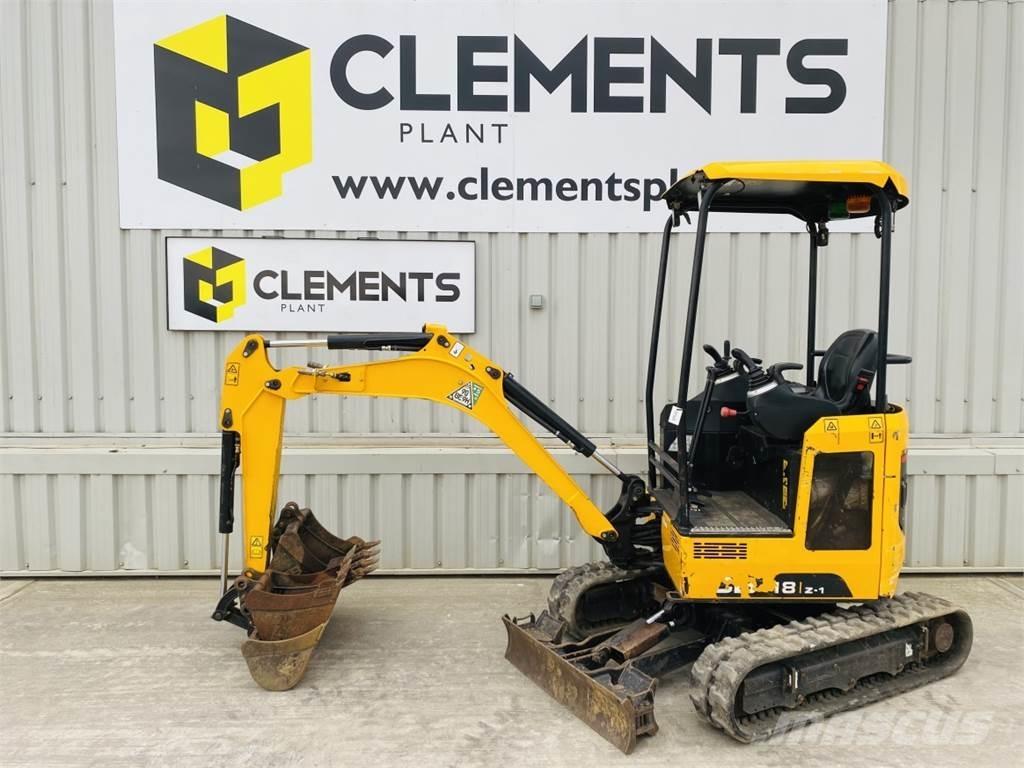 JCB 18Z-1 Mini Excavators <7t (Mini Diggers)
