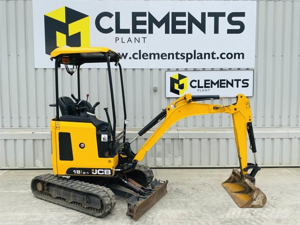 JCB 18Z-1 Mini Excavators <7t (Mini Diggers)