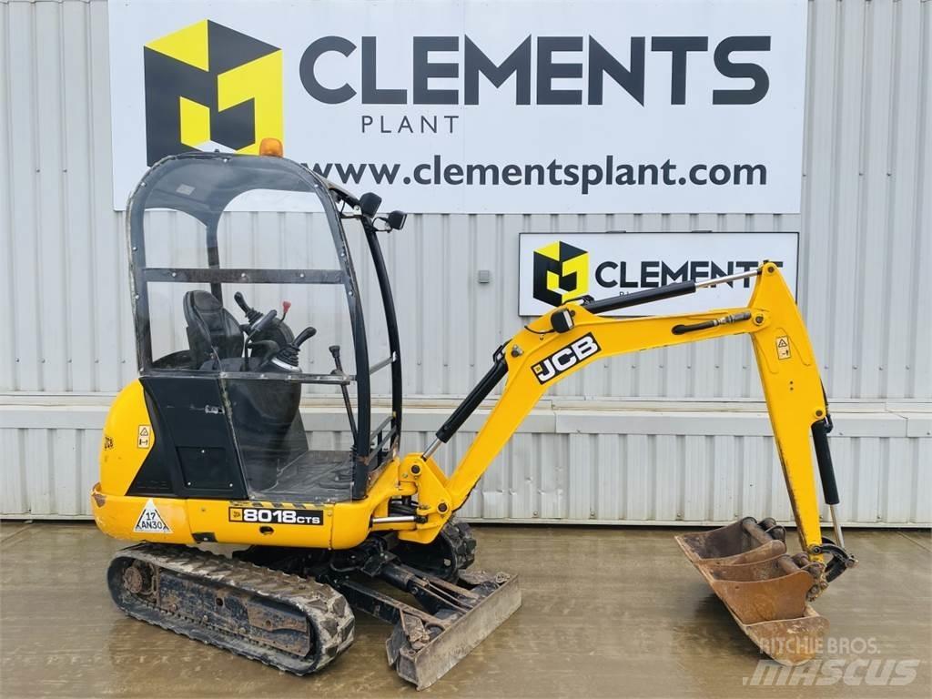 JCB 8018CTS Mini Excavators <7t (Mini Diggers)
