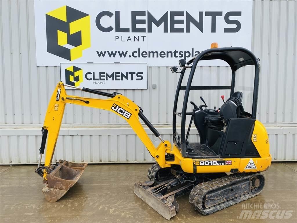 JCB 8018CTS Mini Excavators <7t (Mini Diggers)