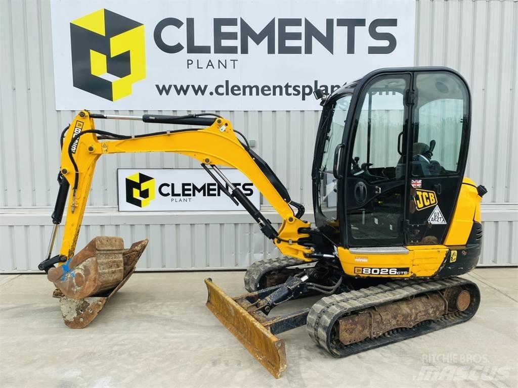 JCB 8026CTS Mini Excavators <7t (Mini Diggers)