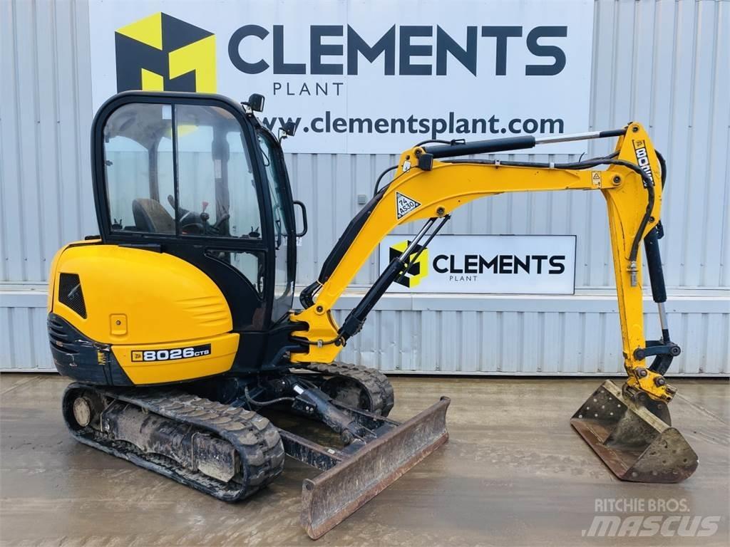 JCB 8026CTS Mini Excavators <7t (Mini Diggers)