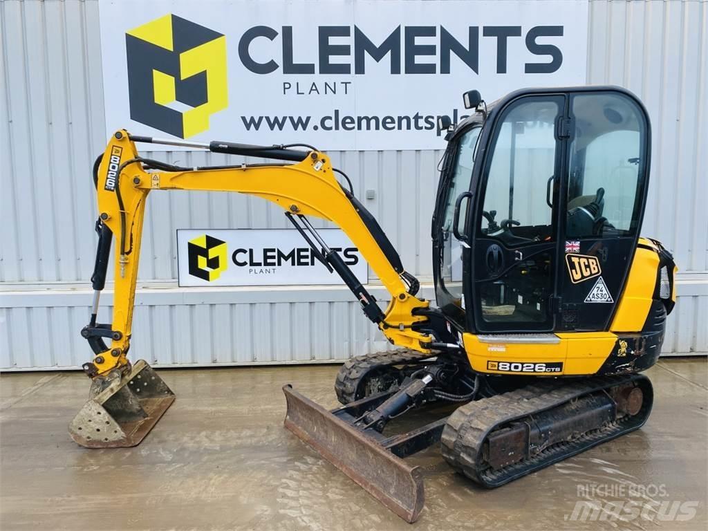 JCB 8026CTS Mini Excavators <7t (Mini Diggers)